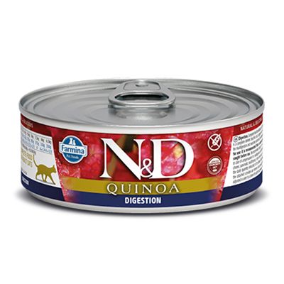 Farmina N&D Quinoa digestion консервы для кошек 80 г 1