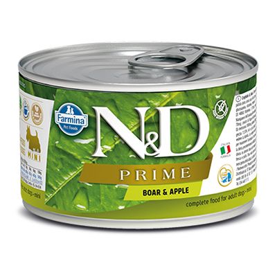 Farmina N&D Prime Mini Кабан/яблоко консервы для собак 140 г 1