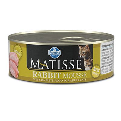 Matisse Кролик мусс консервы для кошек 85 г 1
