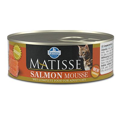 Matisse Лосось мусс консервы для кошек 85 г 1