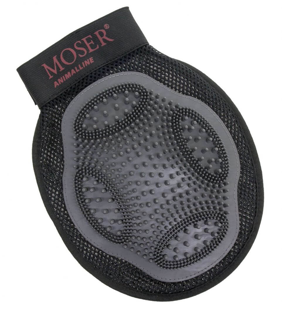 Щётка-рукавица Moser для всех видов шерсти, 180*225 мм 1