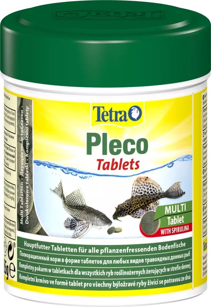 Tetra Pleco Tablets корм для крупных сомов и боций 58 т