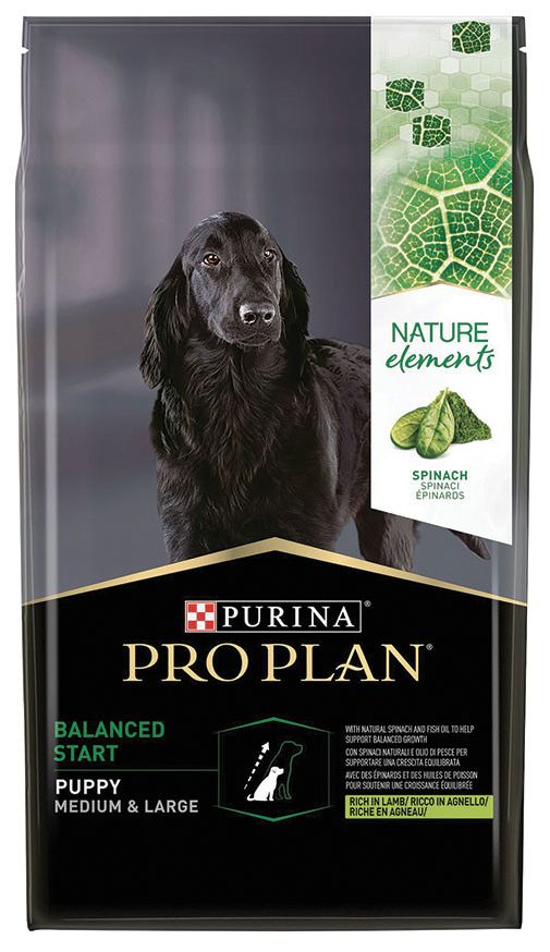 Pro Plan Nature Elements Medium & Large Balanced Start Puppy Ягненок для щенков 1