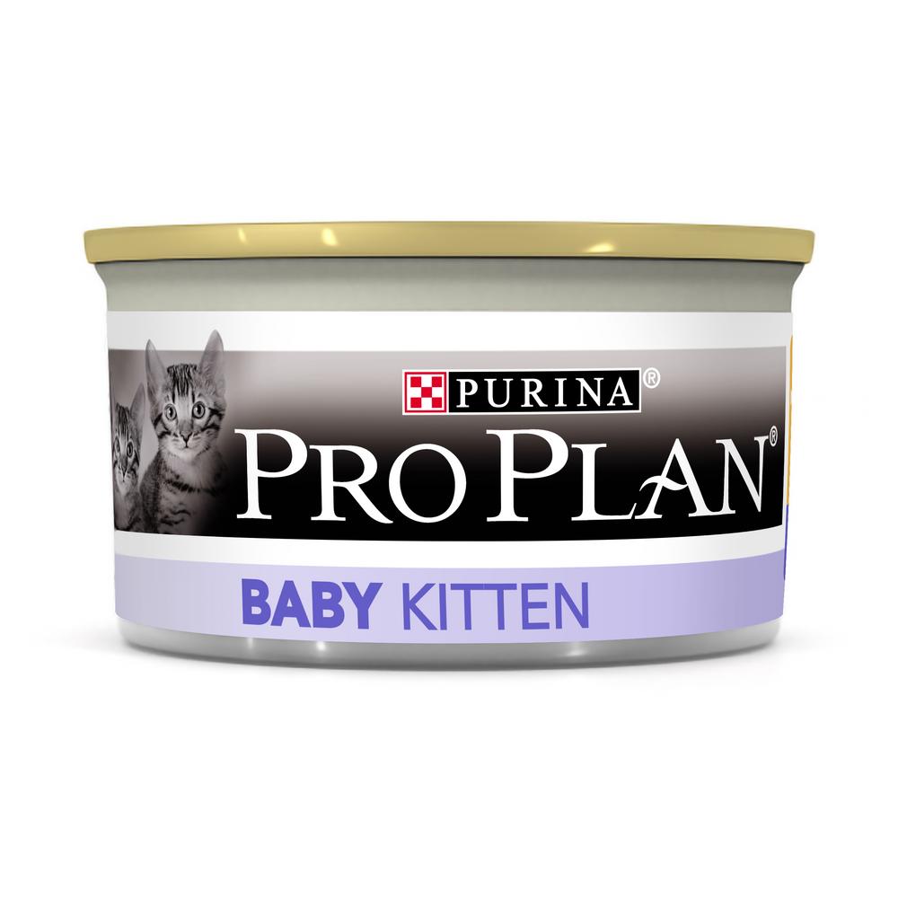 Pro Plan Baby kitten Курица мусс консервы для котят 85 г 1