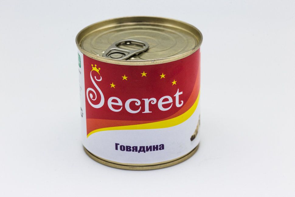 Secret Говядина консерва для кошек 240 г 1