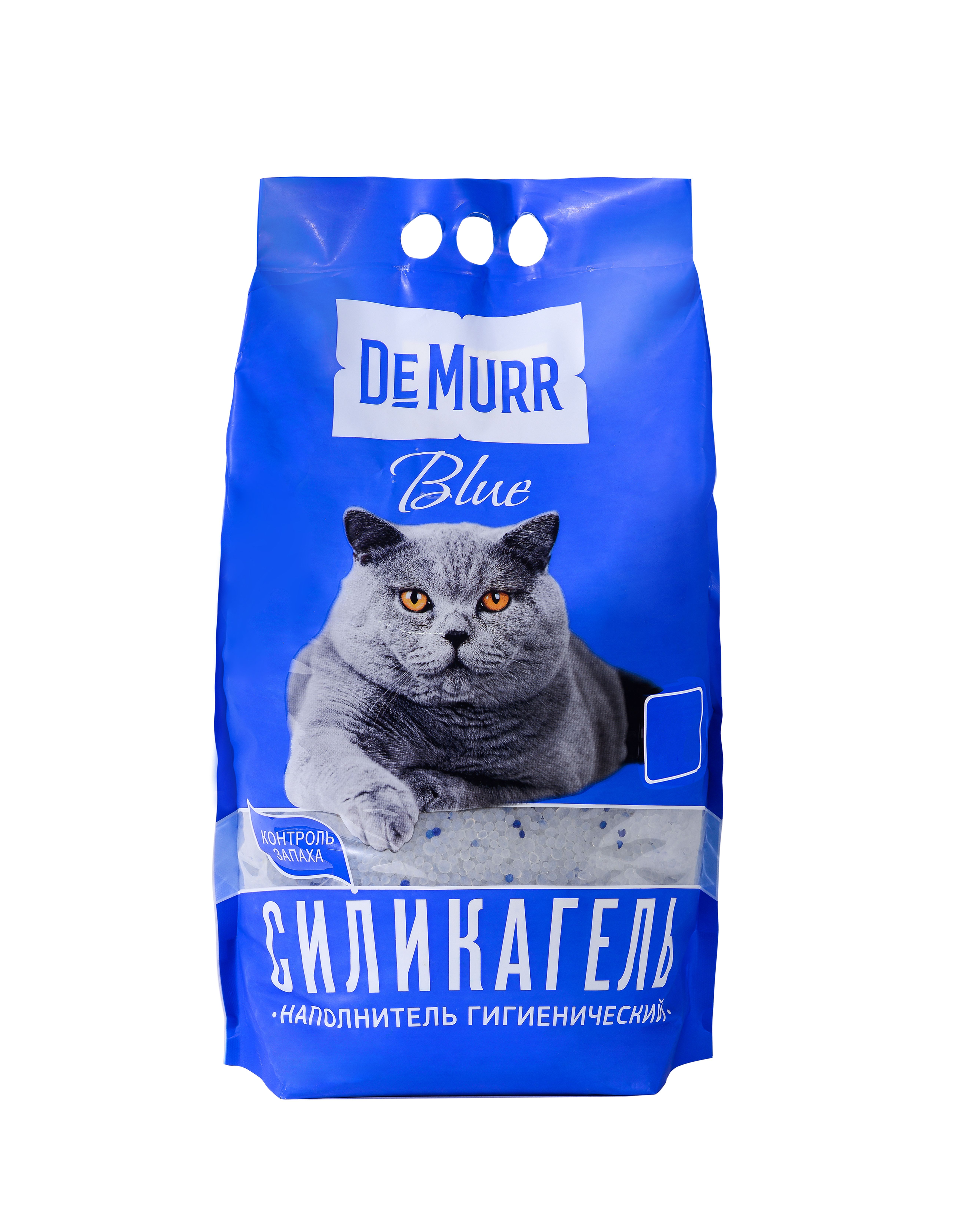 Наполнитель DEMURR BLUE силикагель для кошек 1кг 1