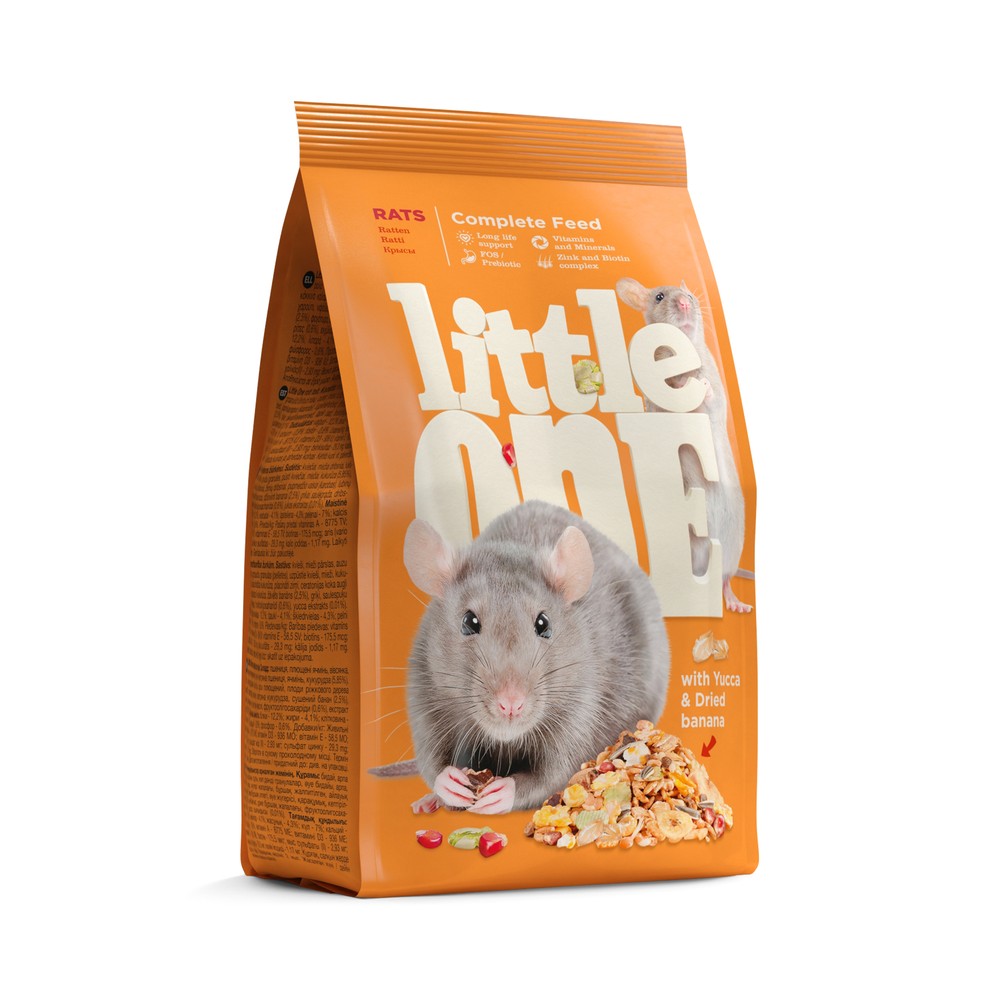Little One корм для крыс декоративных пакет