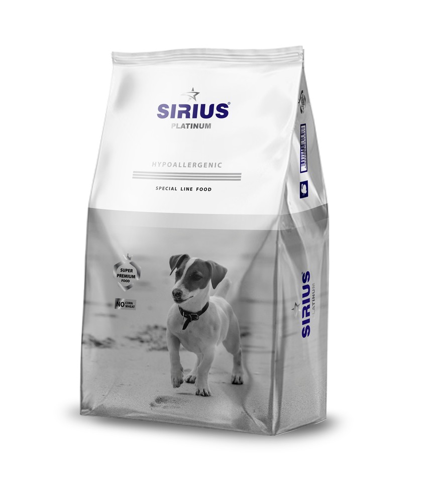Sirius Platinum Adult Small Breed Индейка/Овощи для собак 1,2 кг 1