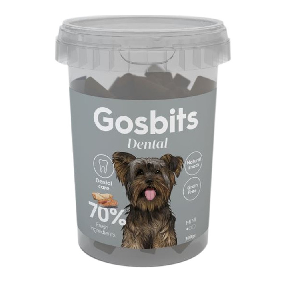 Лакомство Gosbits Dental Mini для собак 300 г 1