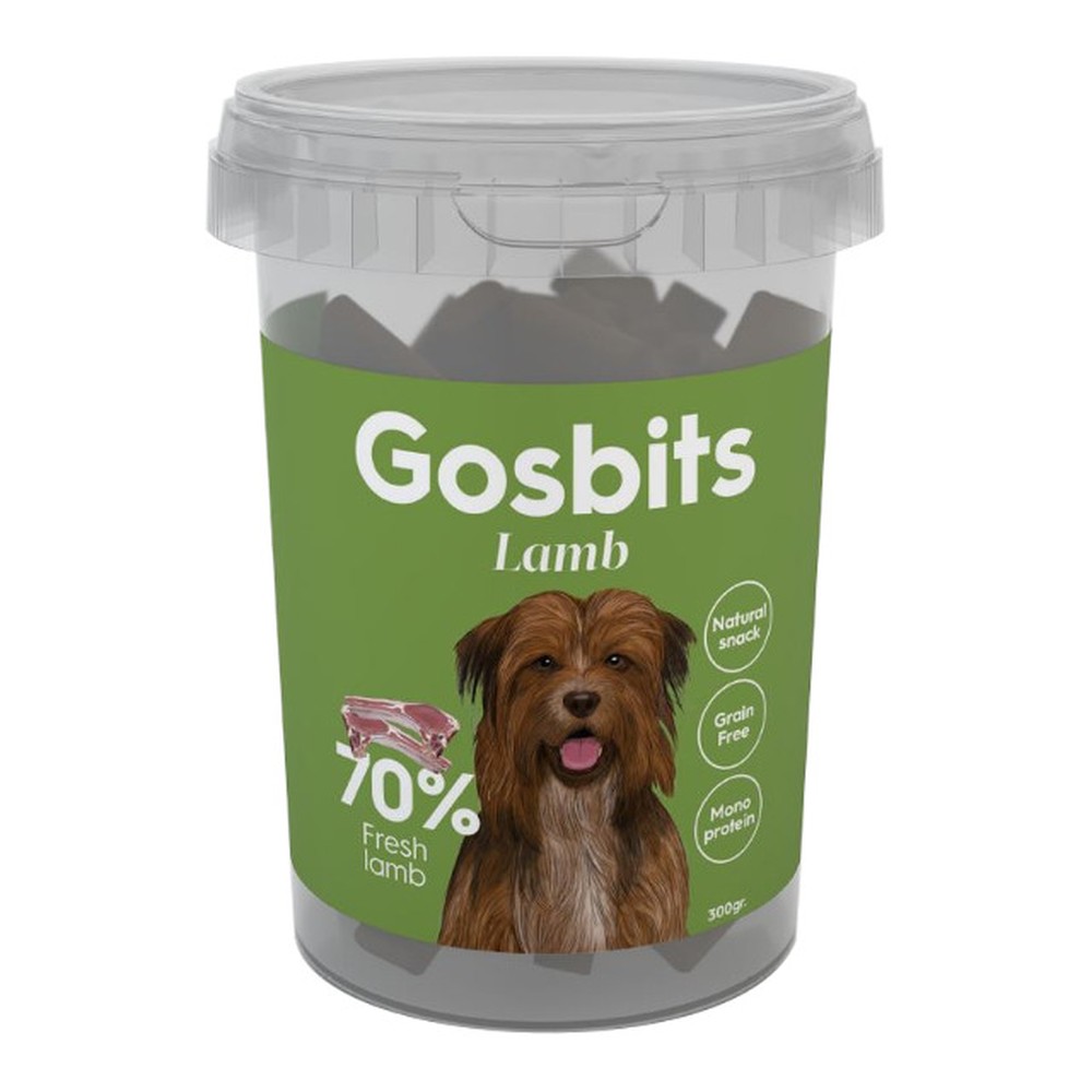 Лакомство Gosbits Lamb для собак 300 г 1