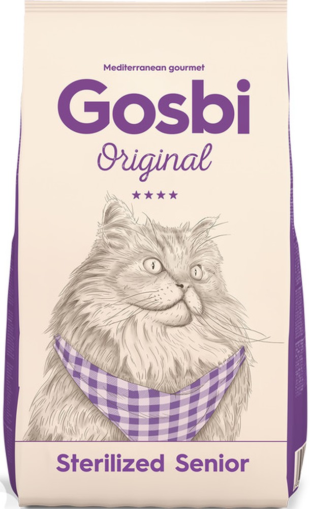 Gosbi Original Sterilized Senior для кошек 1