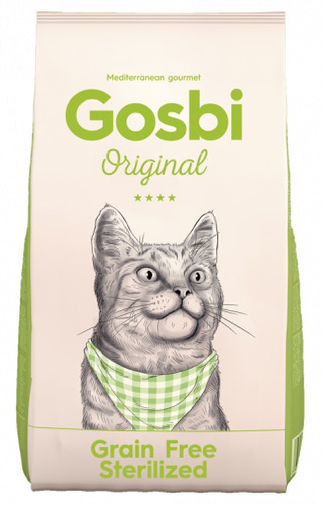 Gosbi Original Grain Free Sterilized для кошек 1