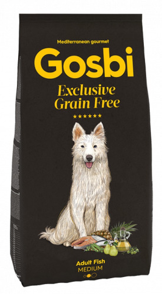 Gosbi Grain Free Medium Adult Рыба для собак 1