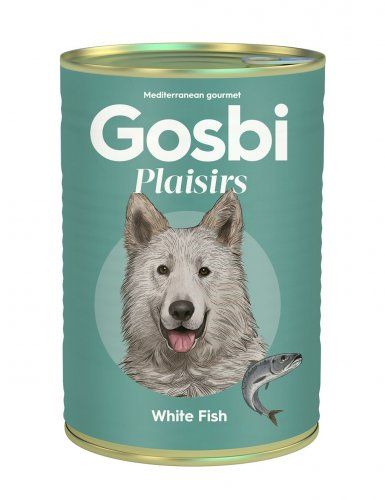 Gosbi Plaisirs Белая рыба консервы для собак 1