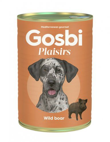 Gosbi Plaisirs Дикий кабан консервы для собак 1