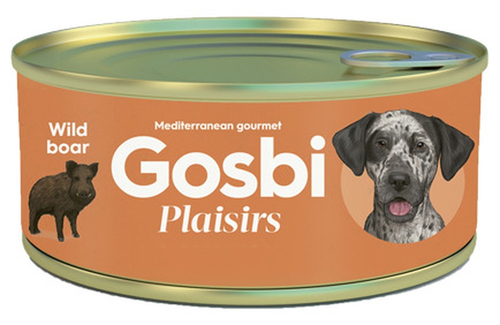 Gosbi Plaisirs Дикий кабан консервы для собак 2