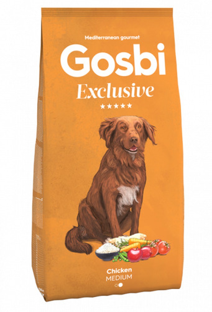 Gosbi Exclusive Medium Chicken для собак 1