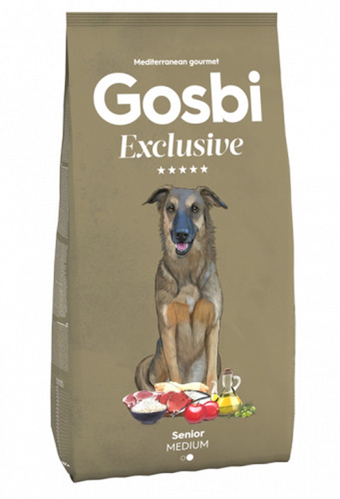 Gosbi Exclusive Senior Medium для собак 1