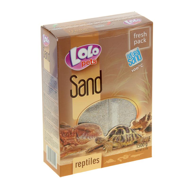 LoLo Pets Песок для террариума 1,5 кг  1