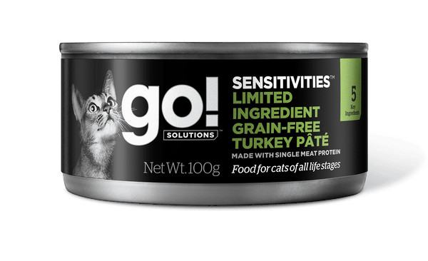 GO! NATURAL Holistic Индейка консервы для кошек 100 г 1