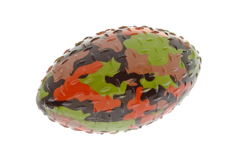 Игрушка Ferribiella Fuxtreme мяч для регби из термопластичной резины для собак 15 см 1
