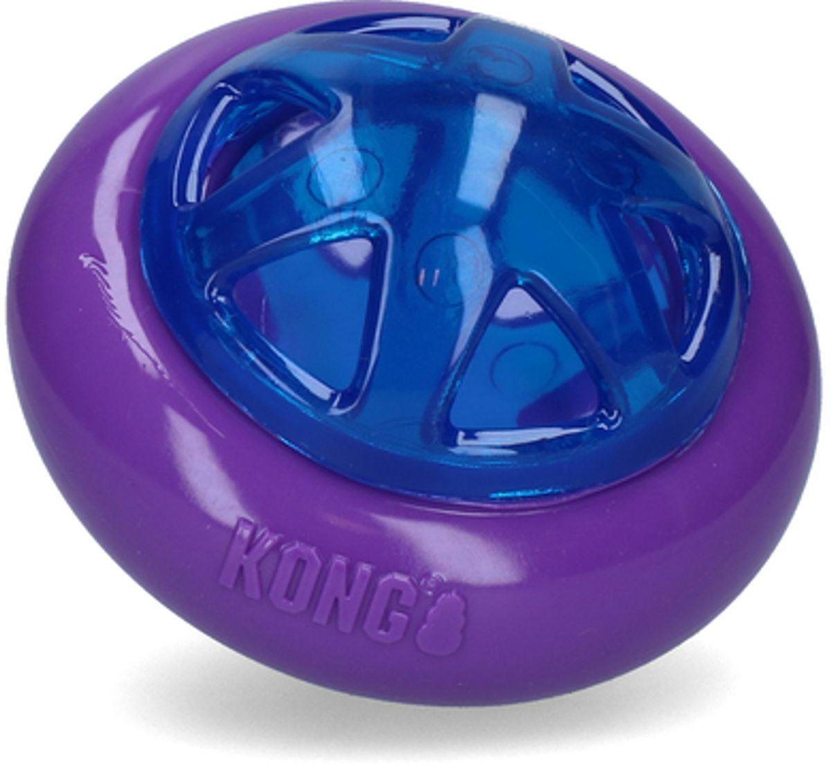Игрушка KONG Hopz мяч для лакомств с пищалкой для собак 1