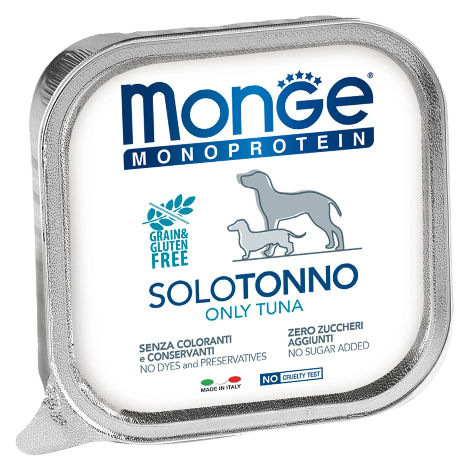Monge Monoprotein Solo Тунец паштет консервы для собак 1