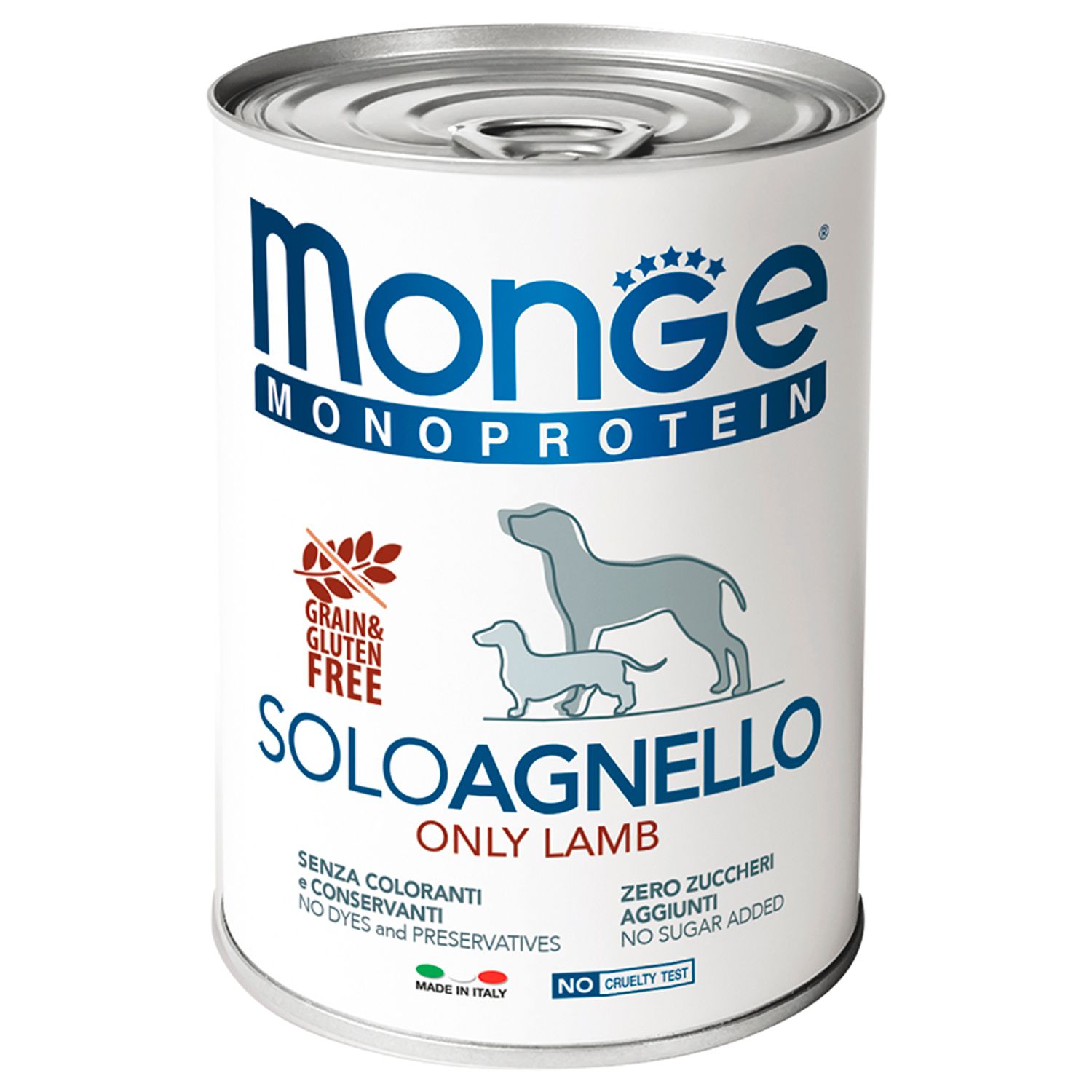 Monge Monoprotein Solo Ягненок паштет консервы для собак 2