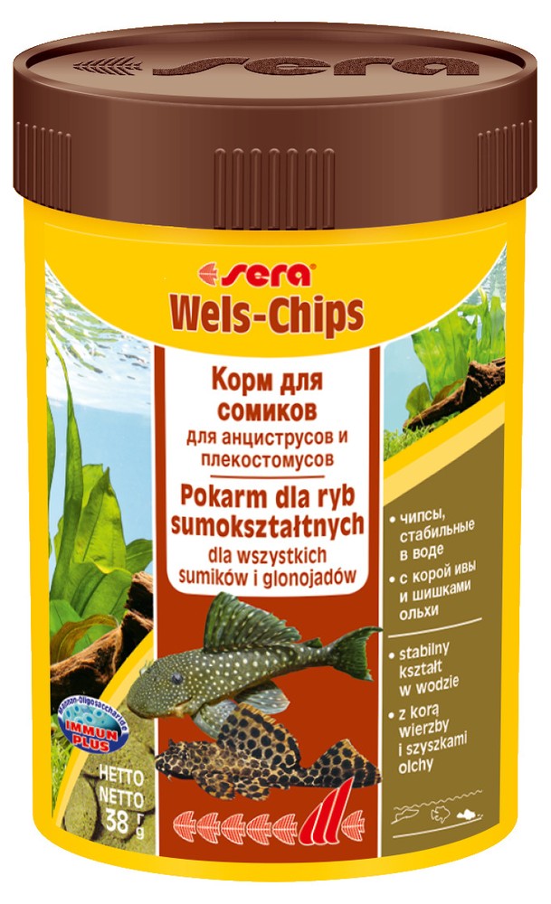 Sera Wels-Chips чипсы для сомиков 1