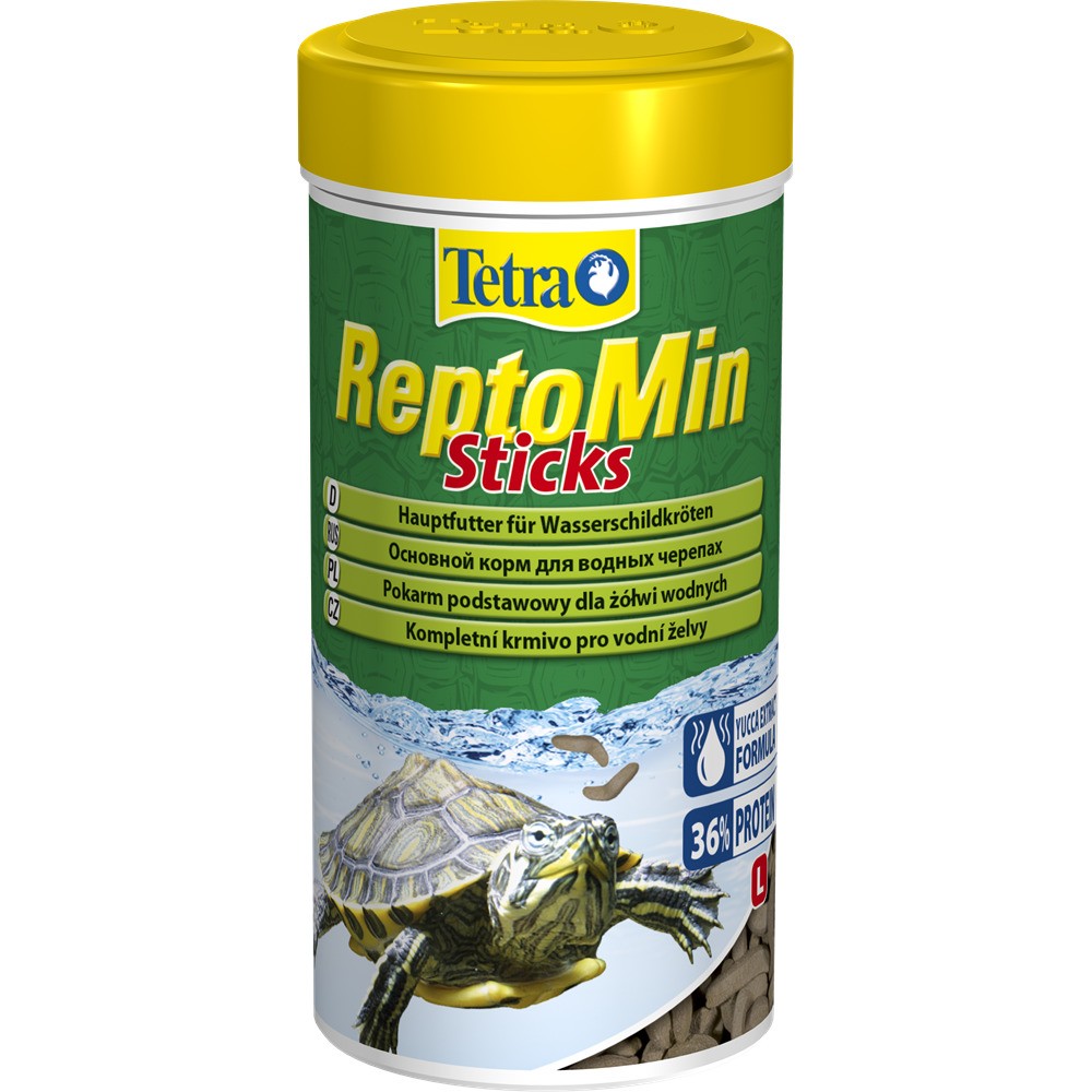 Tetra ReptoMin палочки корм для водных черепах 1