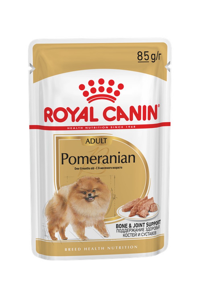 Royal Canin Pomeranian Adult паштет пауч для собак 85 г 1