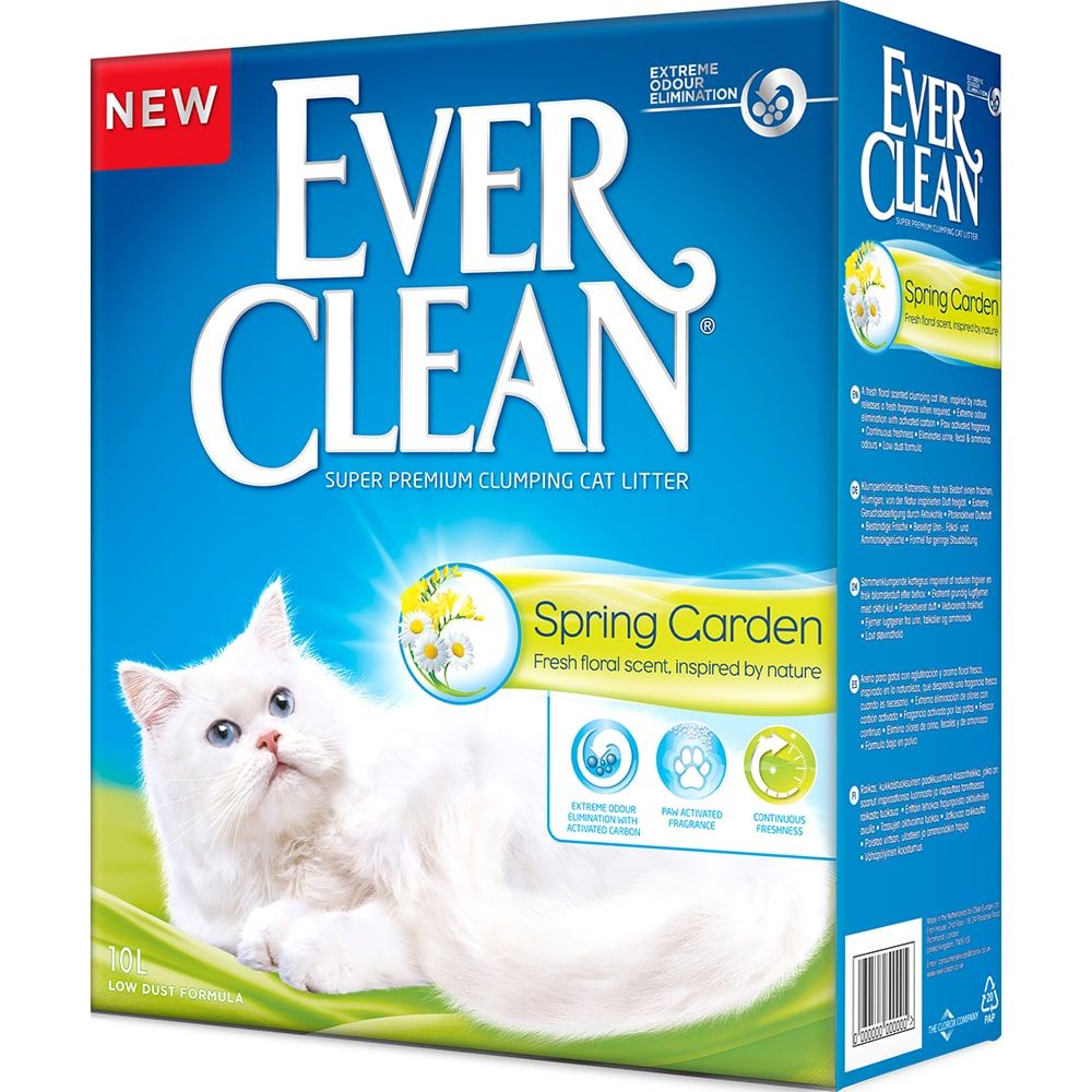 Наполнитель Ever Clean Spring Garden комкующийся для кошек 10 л (9,4 кг) 1