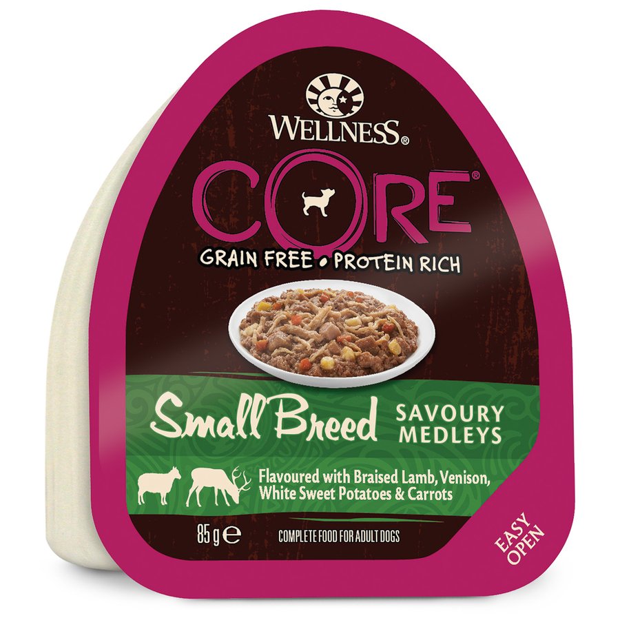 Wellness Core Adult Small Breed Dog Баранина/Оленина/Батат/Морковь конс для собак 85 г 1