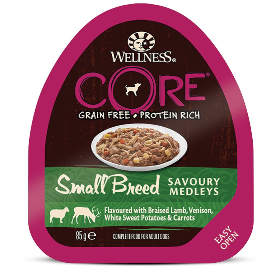Wellness Core Adult Small Breed Dog Баранина/Оленина/Батат/Морковь конс для собак 85 г 2