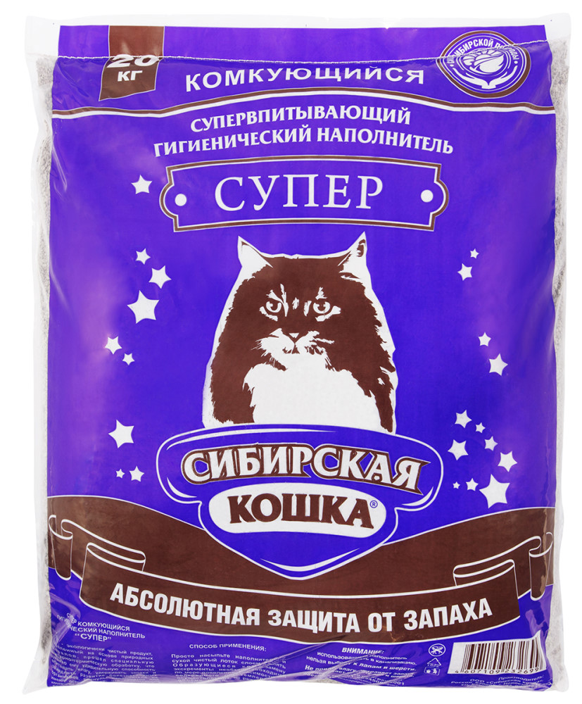 Сибирская кошка наполнитель