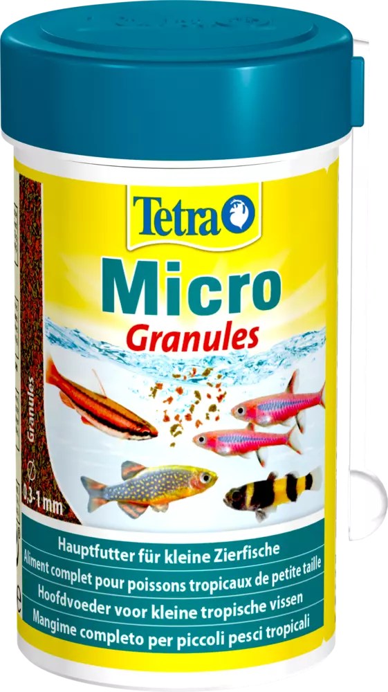 Tetra Micro Granules гранулы для рыб небольшого размера 100 мл