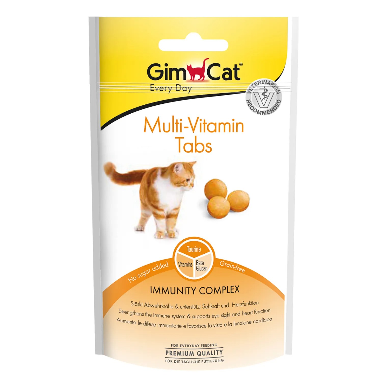 Витамины GimCat Multi-Vitamin табл для кошек 40 г 1