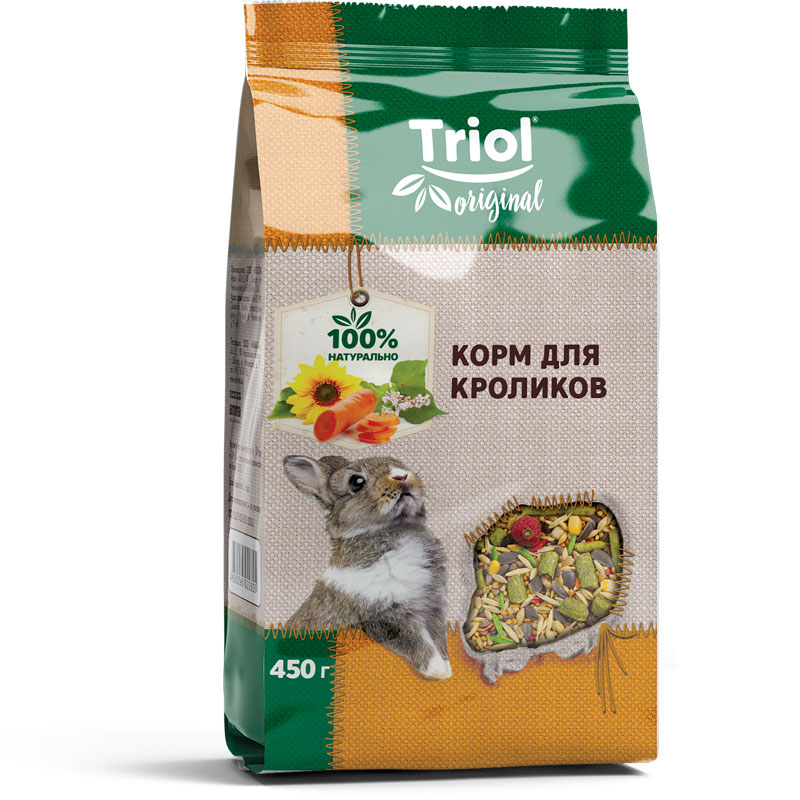 Тriol Original корм для кроликов 450 г