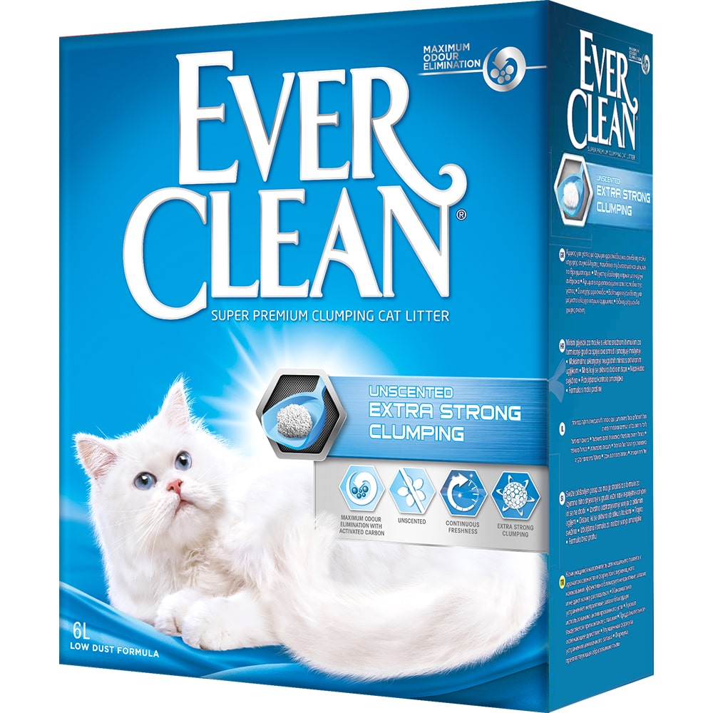 Наполнитель Ever Clean Extra Strong Clumping Unscented комкующийся для кошек 1