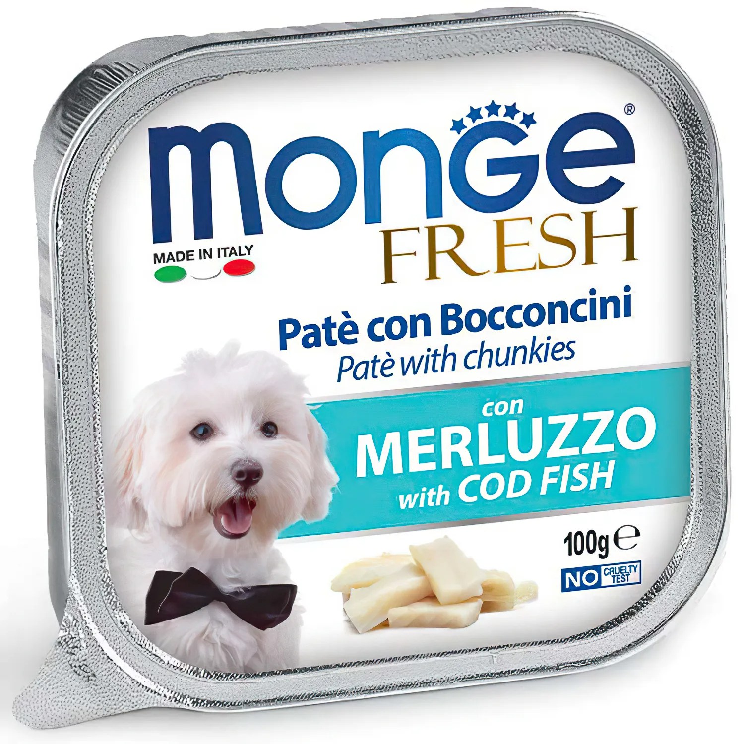 Monge Fresh Треска ламистер для собак 100 г 1