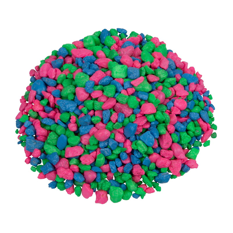 Грунт GloFish GLO  Розовый/ зеленый/голубой, с вкраплениями, 2.26кг 2