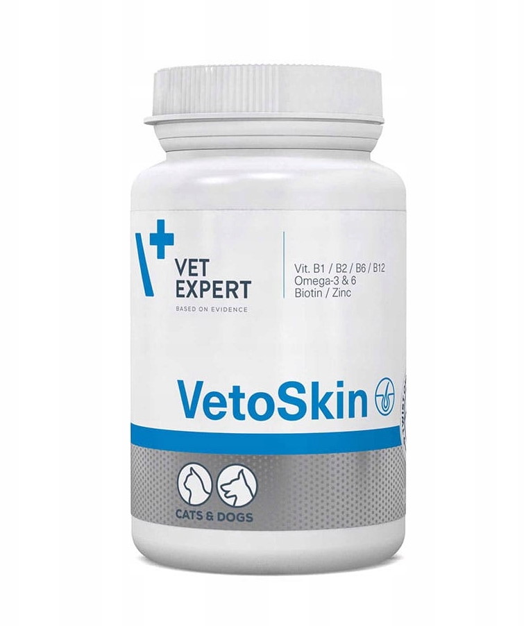 VetoSkin таблетки для кожи и шерсти для кошек и собак 1
