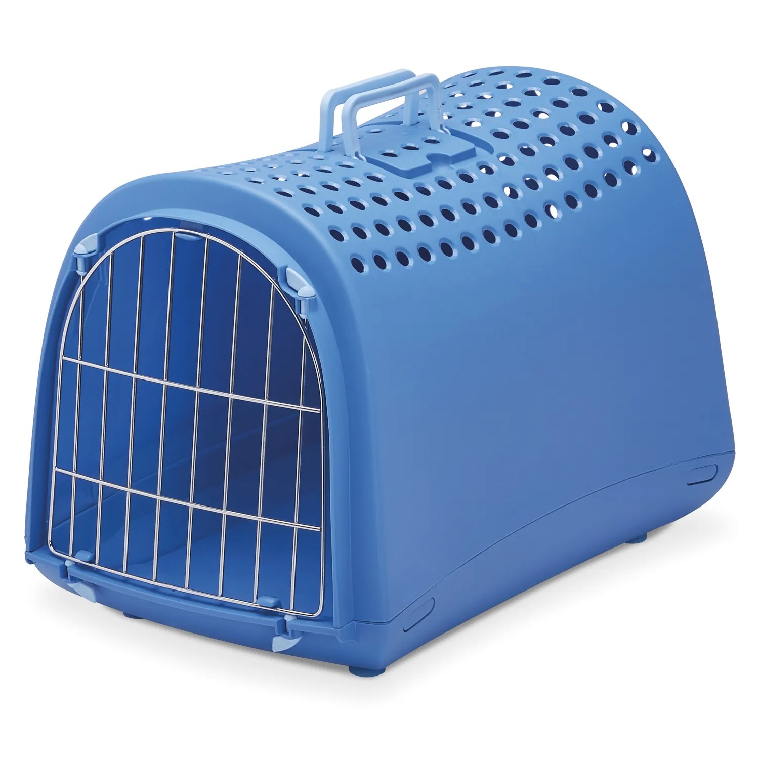 Переноска IMAC LINUS CABRIO нежно-голубая для кошек  и собак 50х32х34,5h см