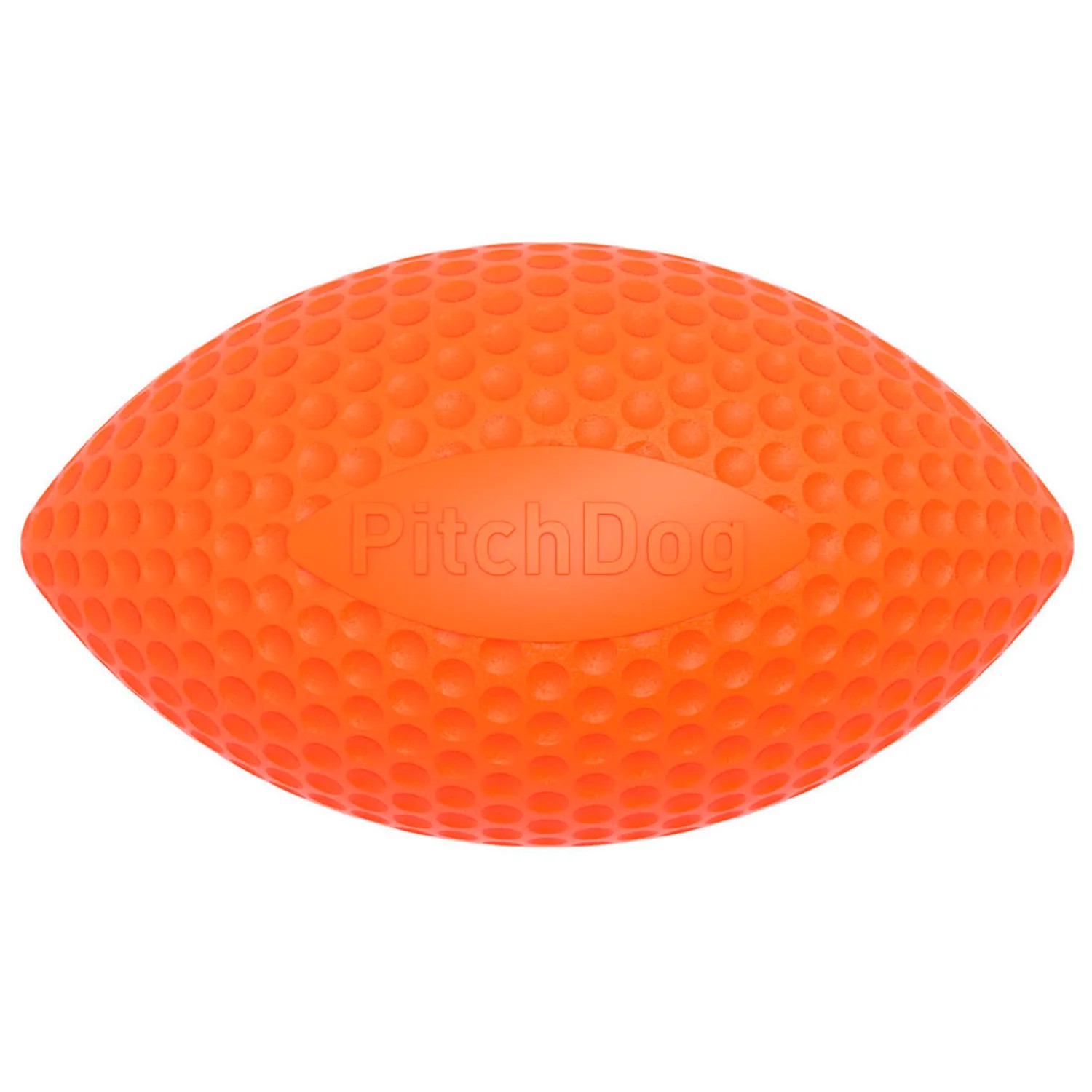 Игрушка PitchDog SPORTBALL мяч-регби для апортировки , оранжевый для собак  9 см 1