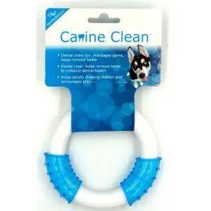 Игрушка CanineClean Кольцо синтетическая резина/нейлон,с ароматом мяты для собак 25 см 1
