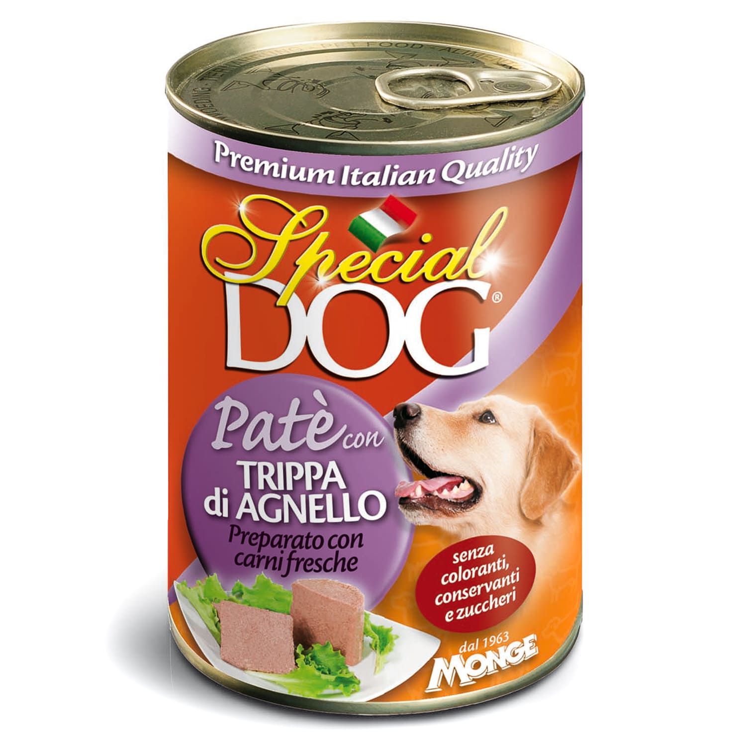 Special Dog паштет рубец ягненка  консерва для собак 400г 1