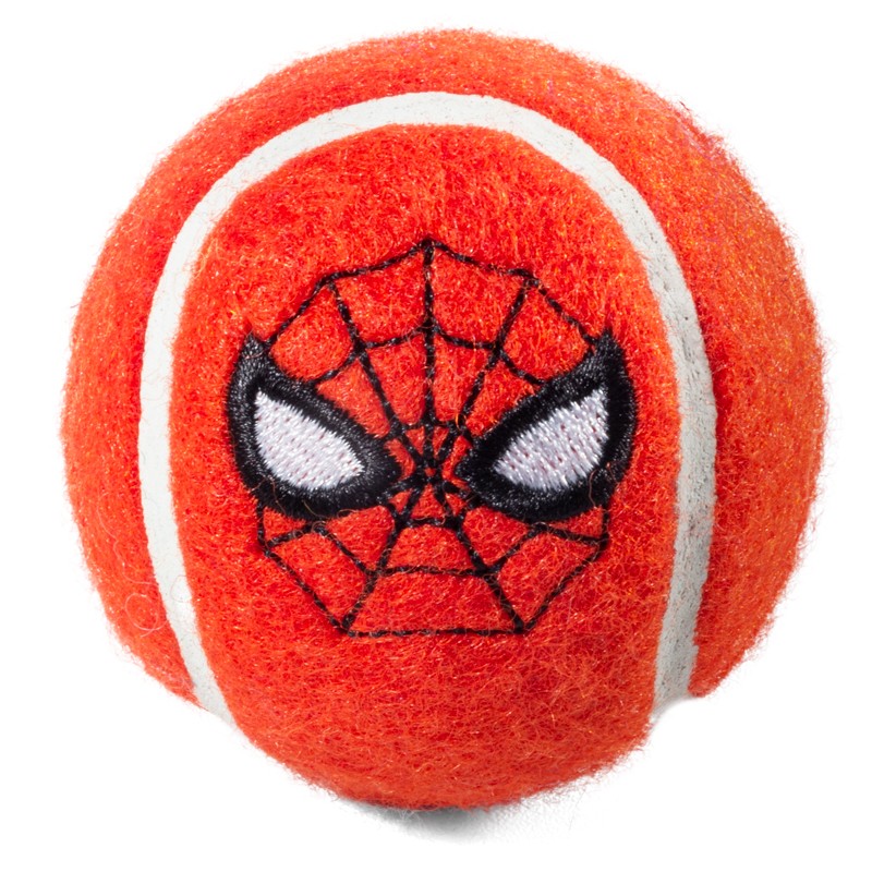 Игрушка Marvel Мяч теннисный Человек Паук для собак 7 см 1