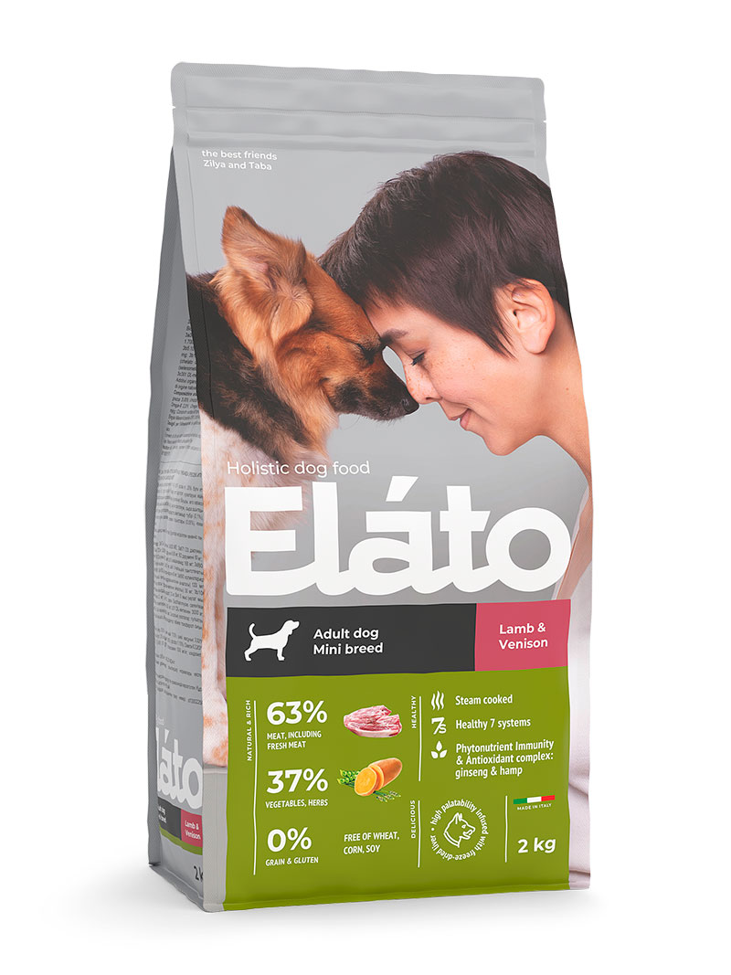 Elato Holistic Adult Dog Mini Ягненок/Оленина для собак