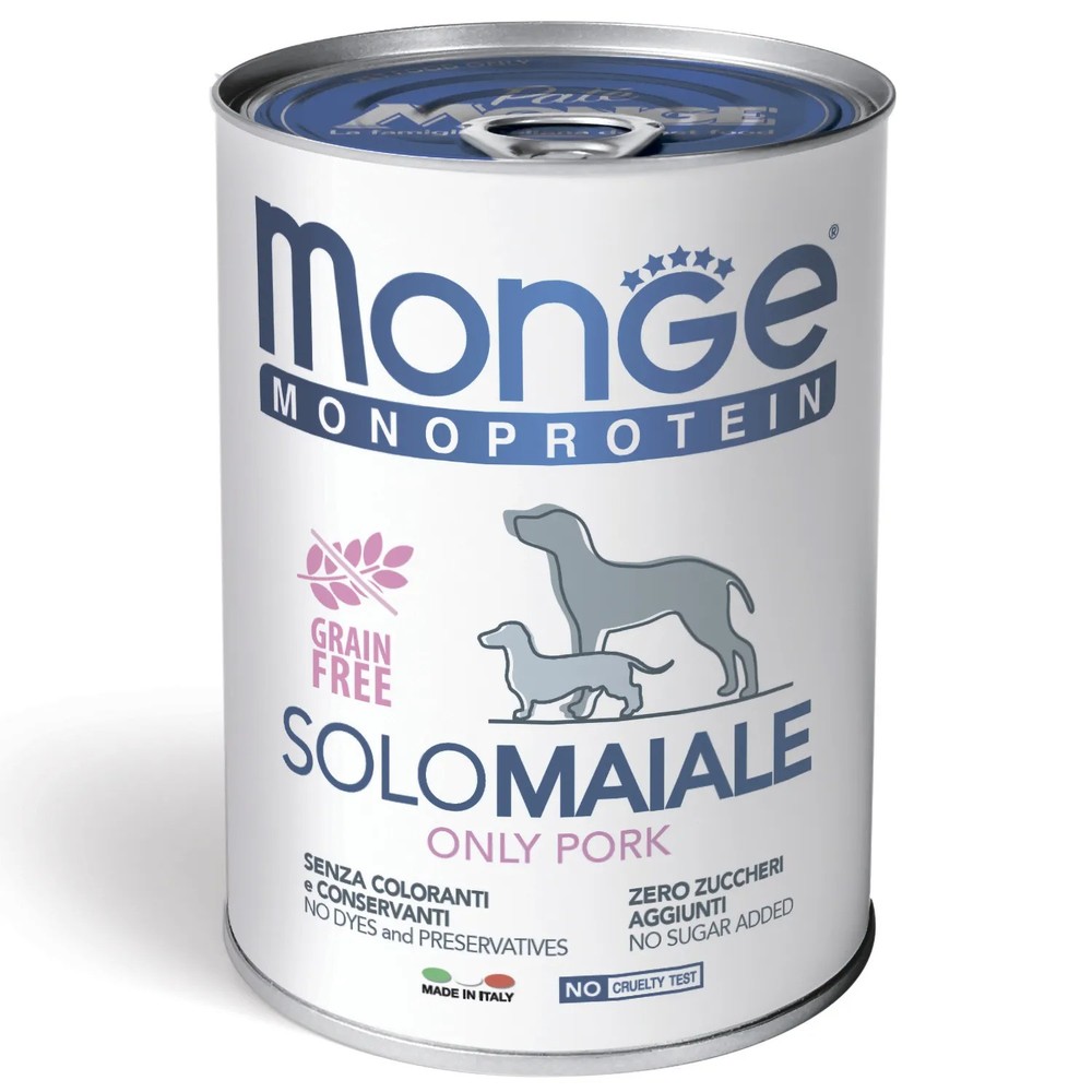 Monge Monoprotein Solo Свинина паштет конс для собак 2