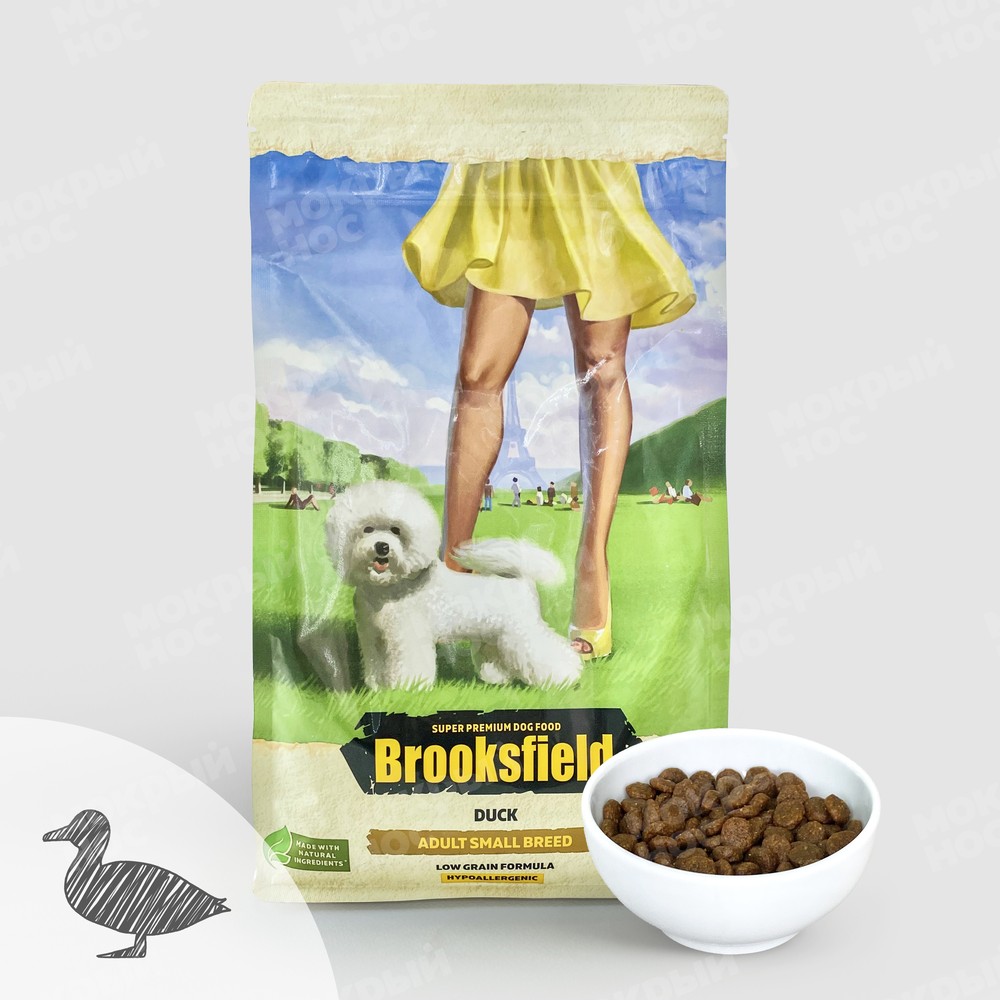 Brooksfield Dog Small Breed Утка/рис для собак 2